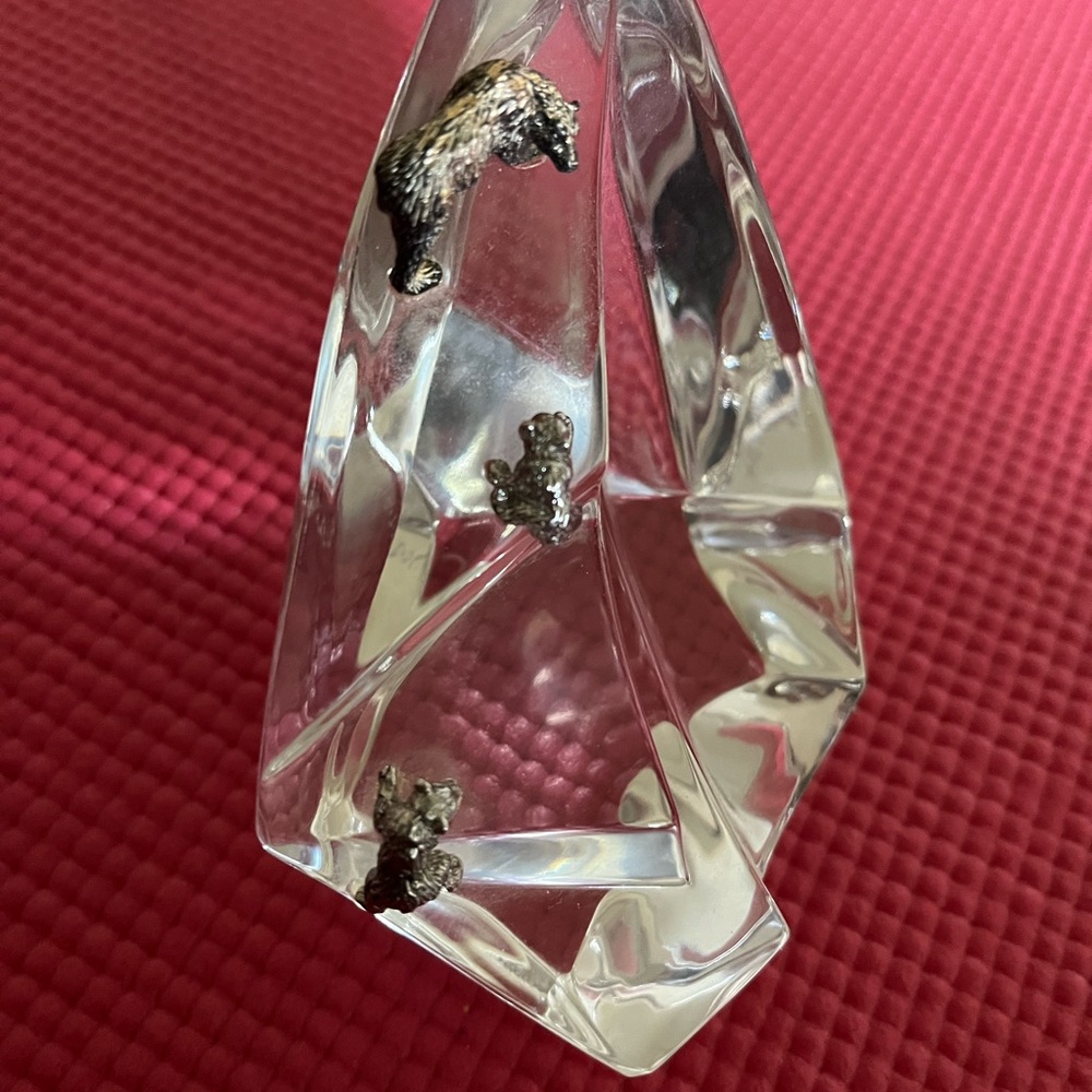 Franklin Mint Crystal Caper Paperweight